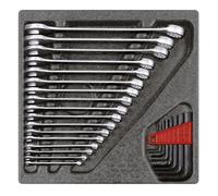 Gedore – Jeu de clés mixtes red R22250000 4/6 CT-modul 26 pièces 07–29 mm (3301699)