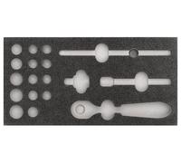 Gedore R99910018 Plateau de rangement (L x l x H) 157 x 310 x 35 mm