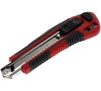 Gedore Couteau de coupe Red R93200018 – 18 mm, 5 lames de rechange, compact, longueur 175 mm