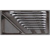 Gedore RED 3301698 R22150001 Jeu de clés plates doubles 8 pièces Ouverture de clé (métrique) 6 - 22 mm