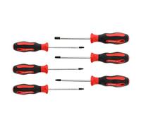 GEDORE red Assortiment de 6 tournevis, Jeu de tournevis à TX, Manche à 2 composants, Acier, Outil, R38402006