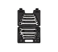 Gedore Clés mixtes à cliquet R07203012 – 12 pièces – adaptateur