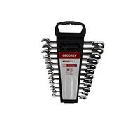 GEDORE red R07205012 Jeu de clés mixtes à cliquet SW8-19 mm 12 pièces, 3300873
