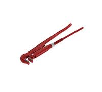 GEDORE red Clé serre-tubes coudée à 90°, Largeur 55 mm/1,5 pouce, suédoise, résistante, denture inversée, R27100015