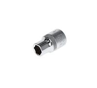 GEDORE red Douille, Entraînement 1/2" 12,5 mm, 6 pans, Diamètre 11 mm, Outil, R610001106, Acier chromé
