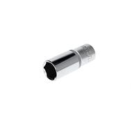 Gedore - Douille longue R61002214 1/2" (12,5 mm) 6 pans 22 mm acier chromé - 1 pièce