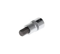 GEDORE red Douille tournevis embout 6 pans, Taille 12 mm, 1/2" 12,5 mm, Douille tournevis, Outil, R62551210, Acier