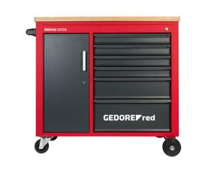Gedore Red Espace de rangement Gedore MECHANIC+ avec étagère réglable, verrouillable séparément, 988 x 431 x 935 mm Quantité:1
