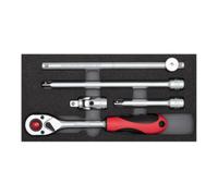 GEDORE red R22150008 Jeu de douilles 1/2" 2/6 CT-modul 5 pièces, 3301707