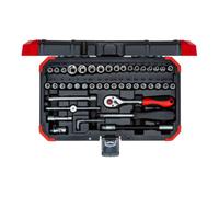 Gedore Red Gedore Jeu de clés à douille rouge 1/4 Ouv 4-14mm 46tlg Quantité:1