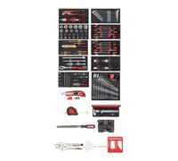 Gedore Red Gedore R21010002 Set d’outils 11x modules CT + divers outils 166 pièces Quantité:1