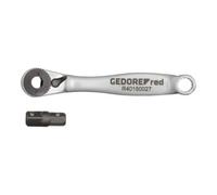 Gedore Cliquet R40150027 1/4" 91 mm gauche/droite RED