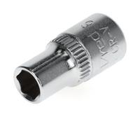 Gedore Red – Douille à cliquet R41000603 – 1/4'' (6,3 mm) – 6 pans 6 mm – Acier