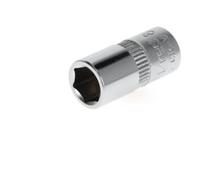 Gedore Douille à cliquet R41000803 1/4" (6,3 mm) 6 pans 8 mm acier chromé