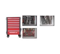 Gedore Red Gedore Red Ensemble d'outils dans servante WINGMAN rouge 129 pièces Quantité:1