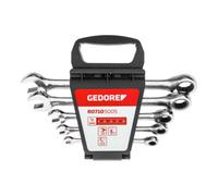Gedore Red Gedore red Jeu de clés mixtes à cliquet, 5 pièces, SW 8-19 mm, plat, clé à molette, R07105005 Quantité:1