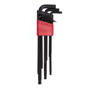 Gedore Red Gedore red Jeu de tournevis d’angle 9 pièces, long, pour vis six pans creux, tête sphérique, SW 1,5-10 mm, R36675009 Quantité:1