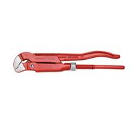 Gedore Red Gedore red Pince à tuyau d'angle 45°, ouverture 67 mm/2 pouces, bec en S, massive, denture décalée, R27140020 Quantité:1