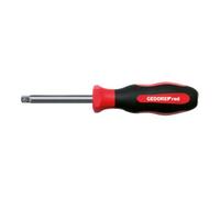 GEDORE Poignée encliquetable R38950001 – Carré 1/4'' (6,3 mm) avec carré femelle, 160 mm