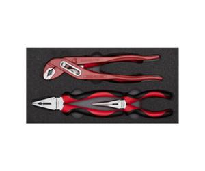 Gedore Red Gedore red Set de pinces, ensemble d’outils avec pince universelle/pince multiprise/pince plate ronde/tenaille, R22150018 Quantité:1