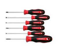 Gedore Red Gedore red Set de tournevis 6 pièces, tournevis fente/Phillips, manche bi-composant, outil, R38002006 Quantité:1