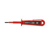 Gedore Red Gedore red Tournevis testeur avec compteur de coups, plage de mesure max. 250 volts, avec protection antidérapante, testeur de phase, R38120312 Quantité:1