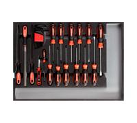 Gedore Red Gedore Set d'outils tournevis + limes CT-Modul 26 pièces R22350002 Quantité:1
