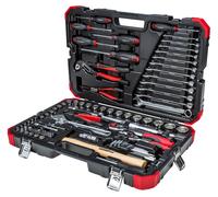 GEDORE red Jeu de clés à douilles 1/4" + 1/2" 100 pièces