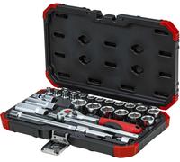 GEDORE red Jeu de clés à douilles 3/8" 26 pièces 6-24 mm