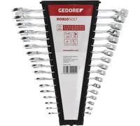 GEDORE red Jeu de clés mixtes métriques, 17 pièces
