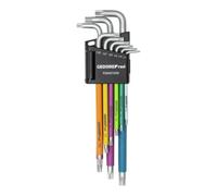 Gedore Red Jeu de tournevis coudés Gedore R36401009 TX T10-50, 9 pcs Quantité:1
