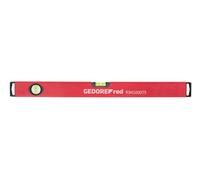 GEDORE red Niveau à bulle, Longueur 600 mm, Avec niveaux à bulle vertical et horizontal, Précision de mesure +/- 0,5 mm/m, R94100075