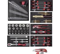 Gedore RED R21010000 3301655 Jeu d'outils