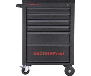 GEDORE red R21560005 Jeu d'outils dans un chariot d'atelier MECHANIC noir 129 pièces, 3300031