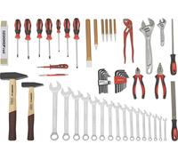 GEDORE red R21650059 Jeu d'outils ALLROUND dans un coffret à outils 59 pièces, 3301635