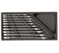 Gedore RED R22150003 Jeu De Clés À Cliquet Annulaires 10 Pièces - 8 -19mm