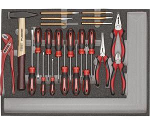 GEDORE red R22350005 Jeu d'outils BASIS-outil 1/1 module CT 23 pièces, 3301686