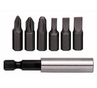 Gedore RED R33005007 3301345 Jeu d'embouts vis à fente, cruciforme avec porte-embout