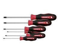 Gedore Red Gedore red Set de tournevis 6 pièces, tournevis TX, manche bi-composant, acier, outil, R38402006 Quantité:1