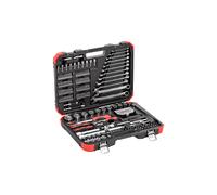 Gedore RED R46003232 Jeu De Clés À Cliquet Et Douilles 232 Pièces Dans Un Coffret - 1/4" + 1/2"