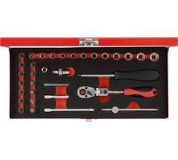 GEDORE red R49044033 Jeu de douilles 1/4" 4-13mm 33 pièces, 3300004