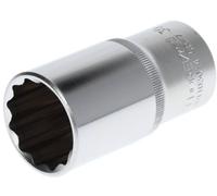 Gedore Red Gedore red Douille longue 1/2'' 12,5 mm, 12 pans, 30 mm, acier, R61103014 Quantité:1