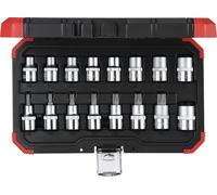 GEDORE red R68003016 Jeu de douilles 1/2" TX E10-24T30-70 16 pièces, 3300009