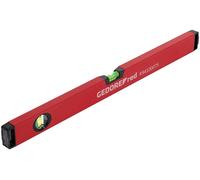 Gedore Red Niveau à bulle R94100075 – 600 mm, bulle verticale et horizontale, ±0,5 mm/m