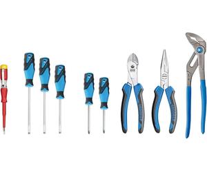 GEDORE S 1100 W-001 Assortiment de pinces/tournevis pour carte d'outillage, 2836211