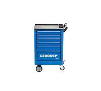 Chariot à outils Gedore avec 6 tiroirs, 605 mm, 930 mm, 375 mm, 43 kg