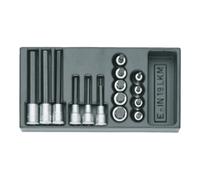 Gedore Tournevis Gedore de 1/2" dans le module 1/3 ES (1500 ES-IN 19 LKM) Quantité:1