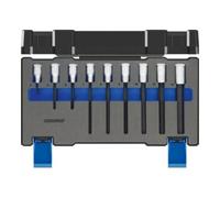 Jeu d'embouts de tournevis à six pans creux 1/2" 4-14 mm, 9 pièces, Gedore | 4010886949764