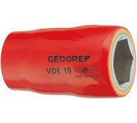 Gedore VDE 19 19 6123320 Douille VDE 19 mm 1/2\ (12.5 mm)