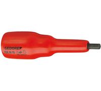 Gedore Tournevis VDE Gedore embout femelle 1/2" hexagonal 6 mm Quantité:1